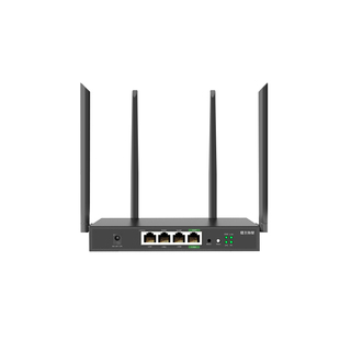 飞鱼星2.5G口企业级5400M高速WiFi6双频无线路由器千兆双频5G企业商用路由行为管理星云管控wifi穿墙钢壳材质