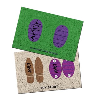 2026年新款丝圈地垫玩具总动员巴斯光年脚印牛仔胡迪大门口蹭土