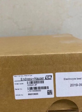 议价EndressHauser溶氧探头溶解氧传感器分析仪COS41-4F 58013603
