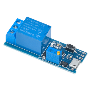 宽电压 5V-30V触发延时继电器模块 定时器模块 延时断开延时开关