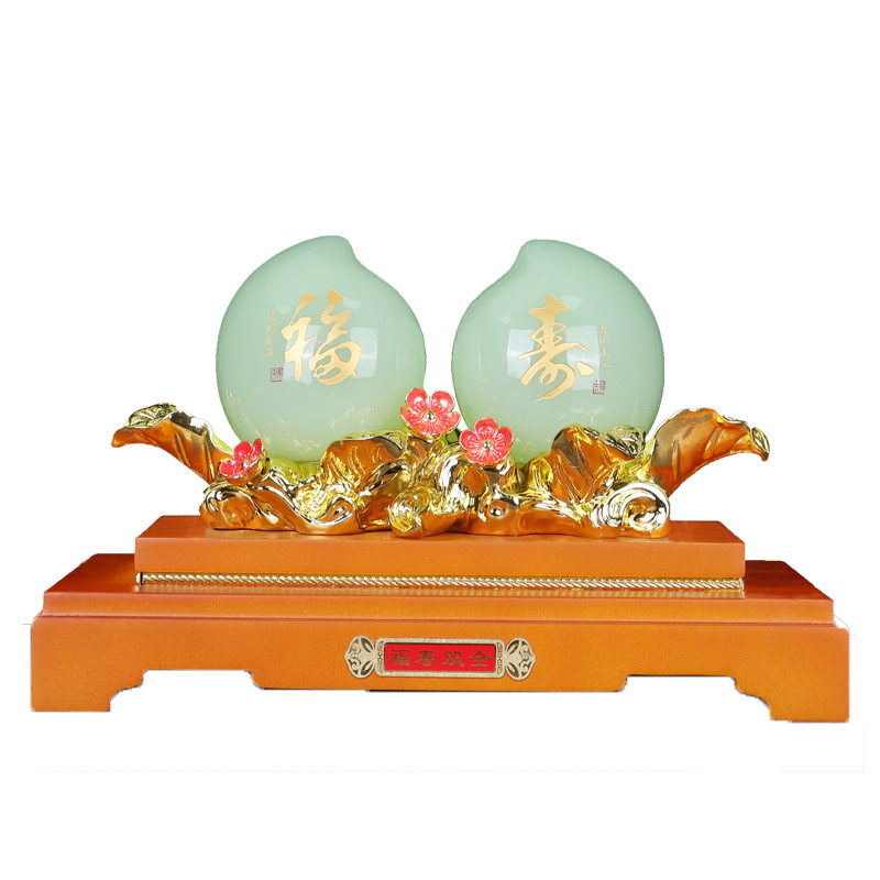 寿桃摆件送老人老年人生日礼物实用大寿祝贺寿礼品送长辈父母爸妈