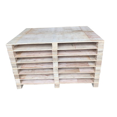 出口免熏蒸四面进叉车胶合板托盘