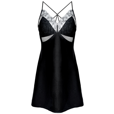 春夏季薄款丝质性感睡裙女