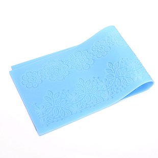新版花草 树叶小清新硅胶蕾丝模具 烘焙翻糖蛋糕模具 蕾丝垫 大号
