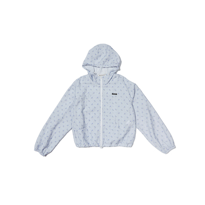 M1DNOTE 设计师品牌 25早秋新品 碎花连帽薄防晒外套SOLSOL买手店