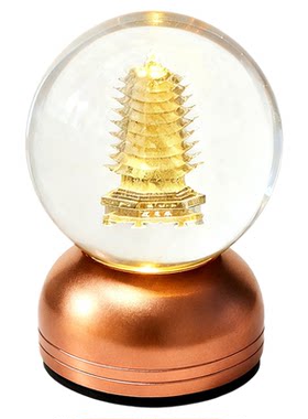 文昌塔水晶球灯LED长明灯