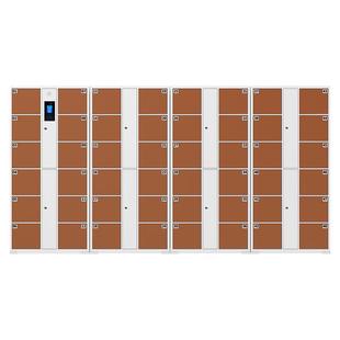 万佳冠超市电子存包柜智能手机柜人脸识别寄存柜储物柜扫码存放柜