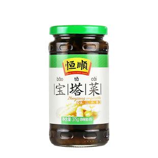 恒顺宝塔菜375g 江苏镇江特产 下饭小菜腌制泡菜酱菜榨菜