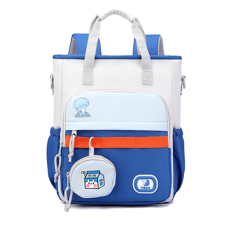 七彩葫芦手提双肩包女新款时尚百搭学生书包轻便减负斜挎包背包