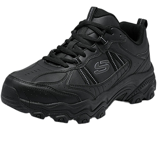 斯凯奇秋冬男鞋波浪底休闲鞋时尚运动鞋厚底缓震跑步鞋登山徒步鞋