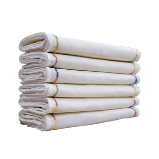 厨房抹布纯棉刷碗布吸水清洁布加厚擦桌子擦碗布12层彩虹疏油抹布