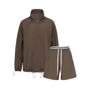 【一手长长防护】OFFOOON 2025秋季新款女短外套多场景套头套装