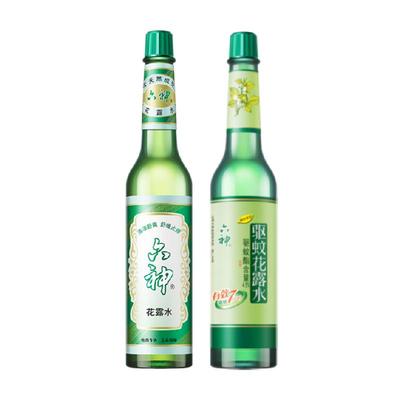 六神清凉舒爽经典玻瓶花露水