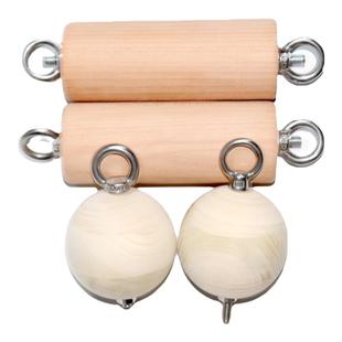 CLBMEYS攀岩指力板单杠悬挂吊球器材握力木球训练向上手指训练器