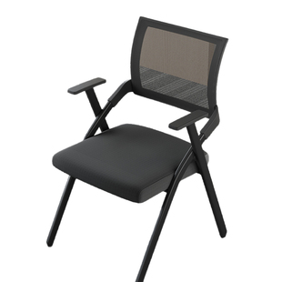 折叠培训椅带桌板会议椅带写字板桌椅一体会议室开会椅培训班椅子