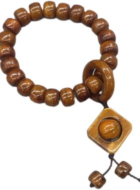 扎基同款饰品藏式保真牦牛骨佛珠