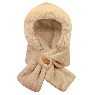 帽子围巾一体男士冬天骑车保暖防寒加厚毛绒连帽围脖护耳雷锋帽男