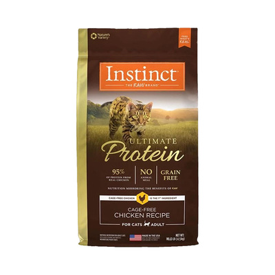壹乐猫公馆 美国进口Instinct百利猫粮生鲜本能无谷鸡成幼猫猫粮