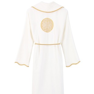 土耳其进口五星级酒店浴袍男女浴衣纯棉睡袍睡衣情侣春秋款全棉