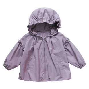女童外套春秋款2026新款洋气儿童春装韩版上衣女宝宝春季时髦风衣