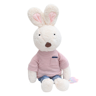 苏克雷兔公仔砂糖情侣兔毛绒玩具小兔子布娃娃睡觉玩偶替换衣服女