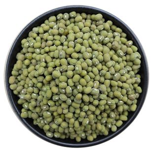绿豆2025新货毛绿豆500g农家自种杂粮可发芽带皮绿豆老品种笨绿豆