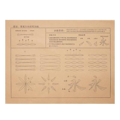 小学生毛笔控笔套装初学者