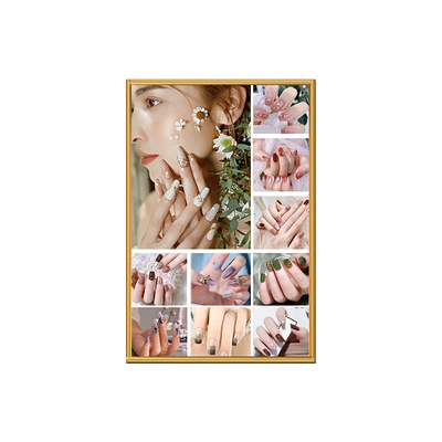 美甲美睫店墙面装饰画海报宣传图