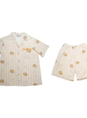 司派罗2025年新款睡衣女款夏季短袖短裤夏天少女生夏款女士家居服