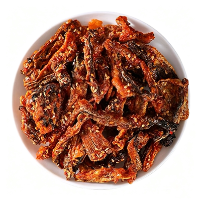香辣甜脆即食鱼皮解馋小零食