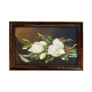 犀牛艺廊进口《Magnolia玉兰花》“心中无尘”治愈客厅卧室装饰画