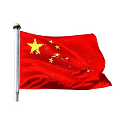 中国国旗1号2号3号4号5号6号 户外纳米防水红旗五星红旗旗子装饰