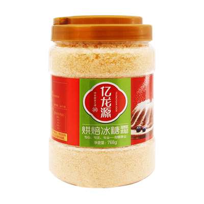 亿龙源黄冰糖粉厨房调味768g罐装