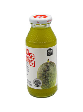 新疆玻璃瓶石榴黑加仑哈密瓜果汁
