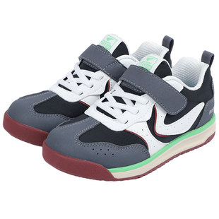 Dr.Kong江博士童鞋秋季新款男女耐磨舒适透气过年红色儿童运动鞋