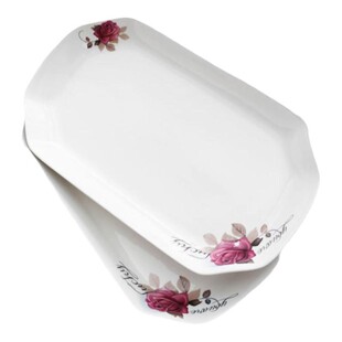 12英寸北欧风鱼盘子家用大号创意新款陶瓷碟子装蒸鱼菜盘清蒸鱼盘