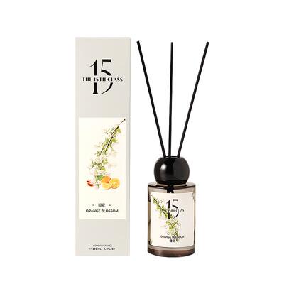 「15调」橙花藤条无火香薰栀子花家居持久香氛摆件送礼