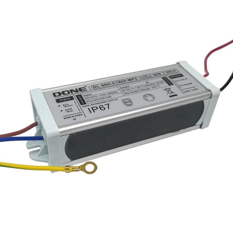 DONE东菱电源led防水驱动路灯投光灯洗墙灯恒流镇流器30W40W50W60
