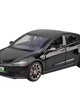 仿真特斯拉model3车模合金车模型