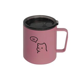 素生家居随心杯不锈钢带盖马克杯保温水杯可爱女生咖啡礼物伴手礼