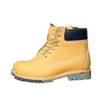 马年限定版迷彩大黄靴防水皮料