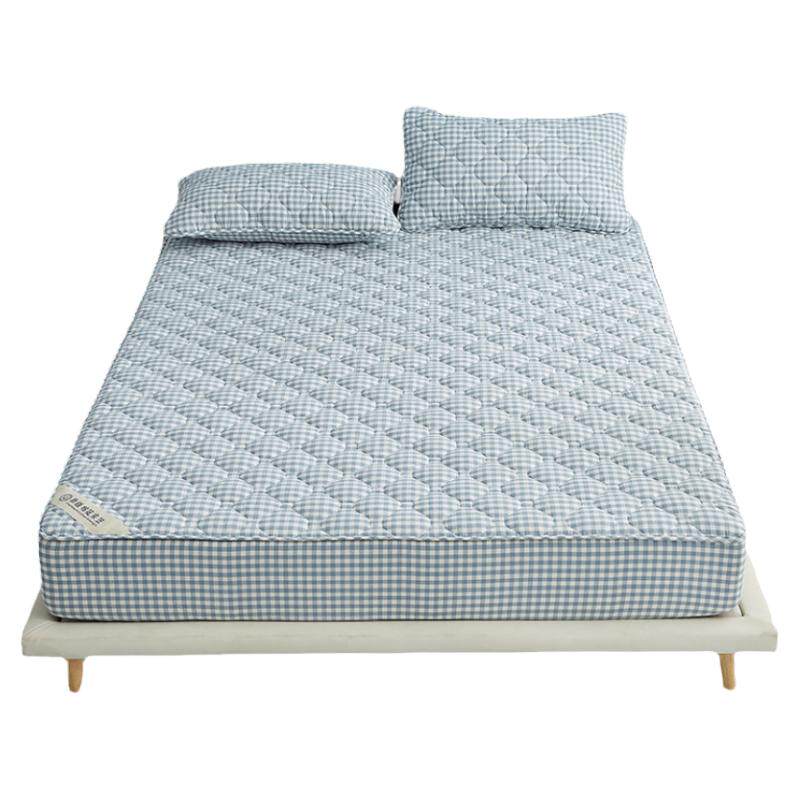 全棉床褥床笠款棉花垫被床套床罩