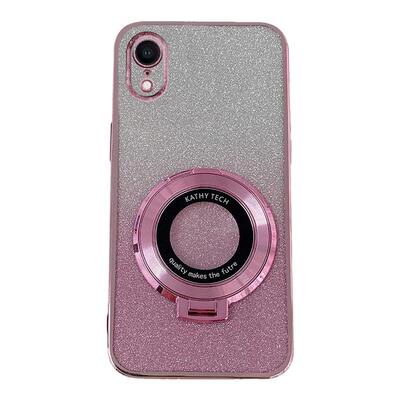适用iPhoneXR带支架防摔全包软
