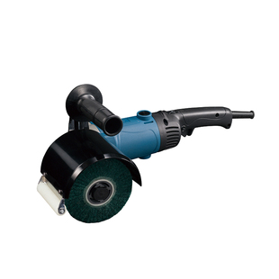 东成拉丝机S1N120*100工业级不锈钢金属手提式镜面抛光除锈抛磨机