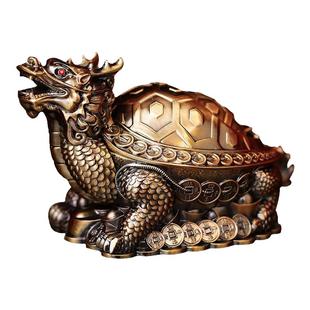 轻奢家用客厅办公室烟灰缸防飞灰防摔大容量带盖创意个性潮流摆件