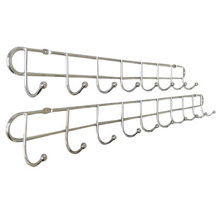 免打孔墙壁挂勾强力承重不锈钢墙上壁挂衣架衣服挂钩门后打孔固定