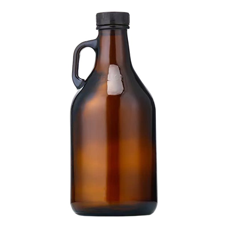 高档1000ML玻璃手柄啤酒瓶