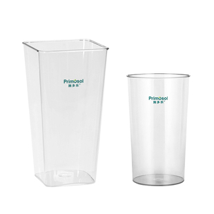 施多乐亚克力醒花桶花店专用深水家用透明鲜花养花插花桶大号花瓶