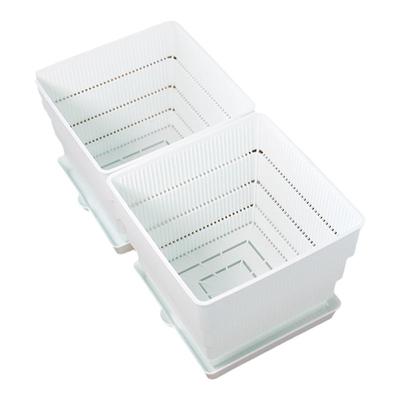 美莳多肉大口径控根花盆透气塑料