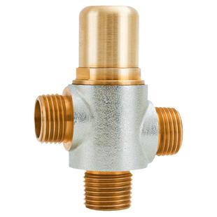 黄铜恒温换向阀 太阳能自动切换阀4六分燃气热水器三通管道分流阀